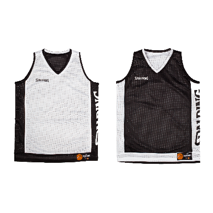 REVERSIBLE TANK TOP - BK/WH