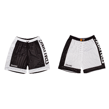 REVERSIBLE SHORTS - BK/WH